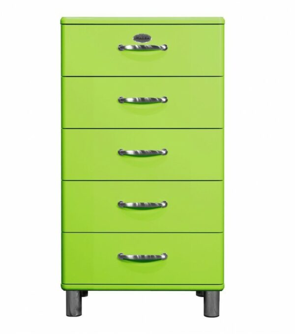 Industriell MALIBU - Designer Kommode 5215-021 grün, MDF lackiert im onlineshop kaufen