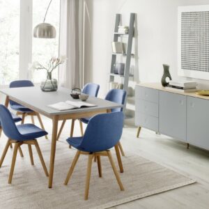 Esstische Tenzo Esstisch DOT Tisch 180x90cm grau/Eiche im onlineshop kaufen
