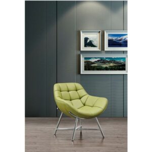Chesterfield KAWOLA Sessel BERIO Polstersessel Kunstleder grün (B/H/T) 75x79x41cm im onlineshop kaufen