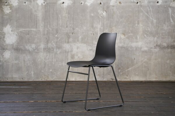 Designstühle KAWOLA Stuhl DENNIS Esszimmerstuhl Kunststoff schwarz im onlineshop kaufen
