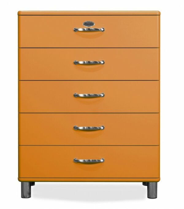 Industriell MALIBU - Designer Kommode 5295-017 orange, MDF lackiert im onlineshop kaufen