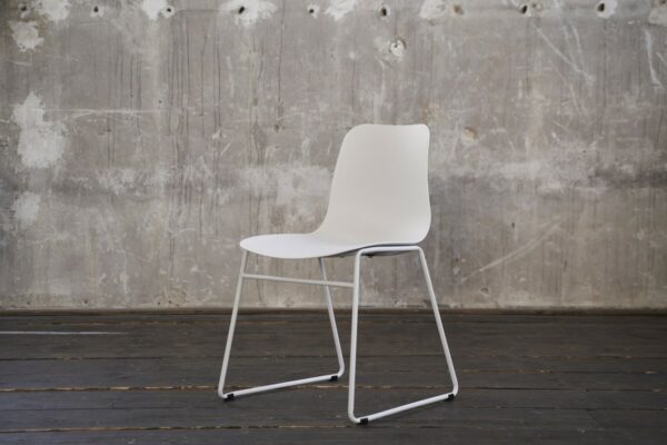 Designstühle KAWOLA Stuhl DENNIS Esszimmerstuhl Kunststoff weiß im onlineshop kaufen
