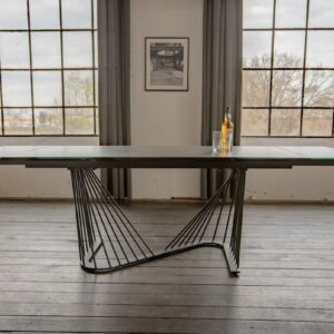 Brooklyn Loft KAWOLA Esszimmertisch ELOISE Tisch Keramik schwarz/grau im onlineshop kaufen