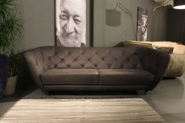 Chesterfield KAWOLA 4-Sitzer Sofa ASPEN Leder braun im onlineshop kaufen