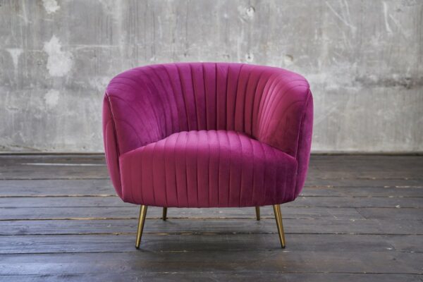 Velvet Dream KAWOLA Sessel NORLO Polstersessel Stoff velvet rot im onlineshop kaufen