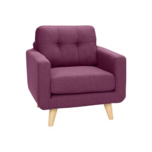 Designstühle KAWOLA Sessel ALEXO Polsterstuhl Stoff rosa im onlineshop kaufen