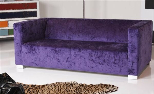 Sofas Machalke Crack 4001 -2,5er Sofa - Stoff lila im onlineshop kaufen